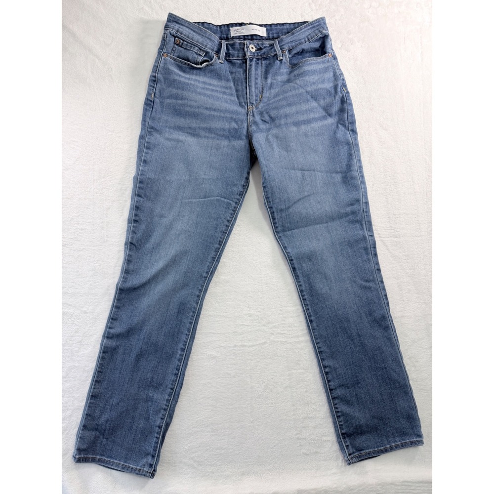 Signature by Levi Strauss & Co Jeans Mid Rise Slim Blue Denim 10M W30 L30